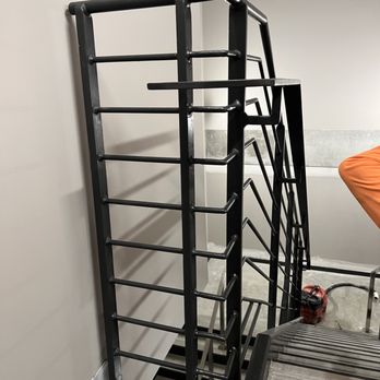 Custom metal fabrication project by Minnis Builders Co.