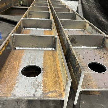 Custom steel fabrication by Minnis Builders Co.